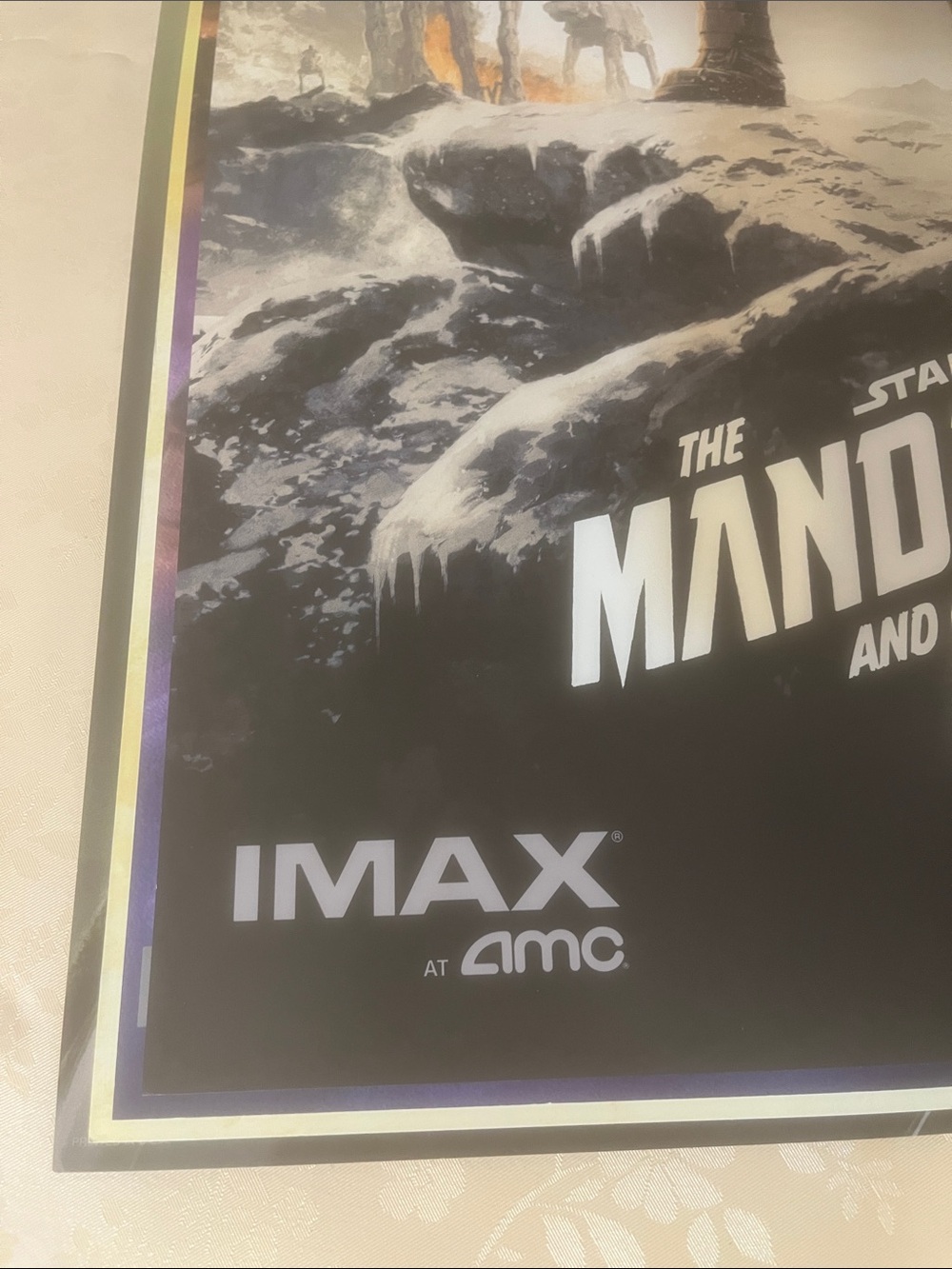 Mandalorian & Grogu Star Wars BUNDLE Movie Posters, Button, Stand, Cards - Picture 14 of 15